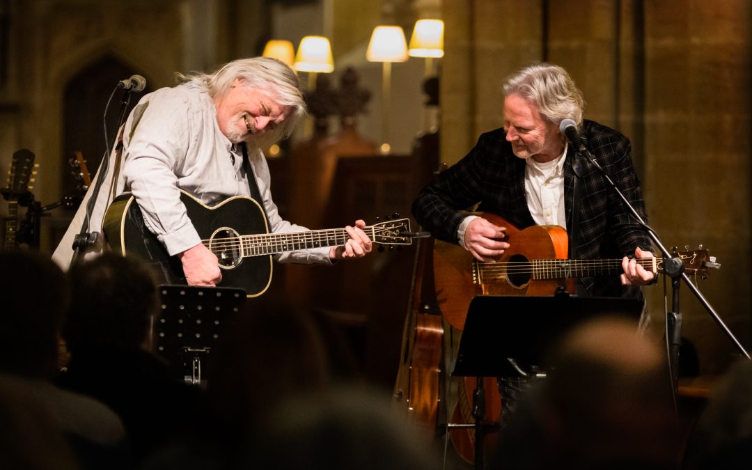 Folk Night at the Sunningwell Festival – Fire & Dust: A Woody Guthrie Story  Reg Meuross & The Strike   Duo – with Phil Beer